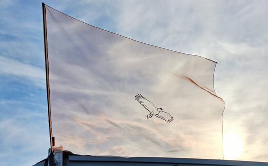 Aanbiddingsvlag Arend (geborduurd)